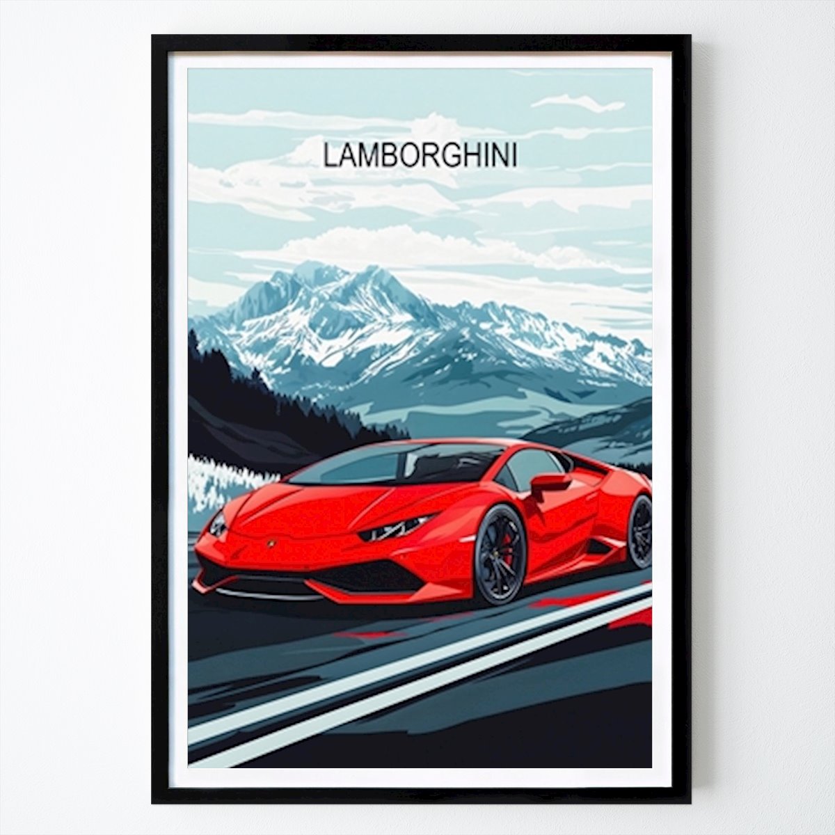 Autó Poszter: Lamborghini Moca Safari által