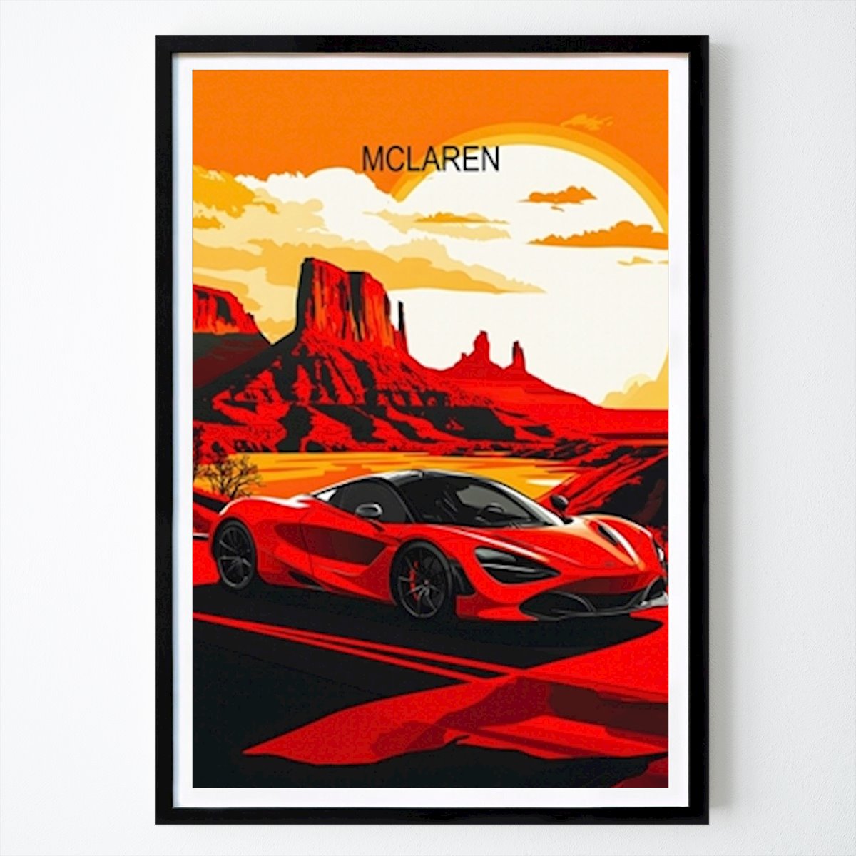 Városok & Országok Poszter: McLaren Moca Safari által