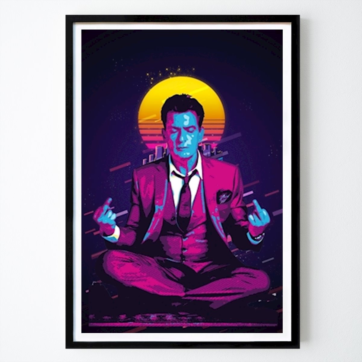 Cocinas Póster: Anthony Bourdain de RETRO 80S