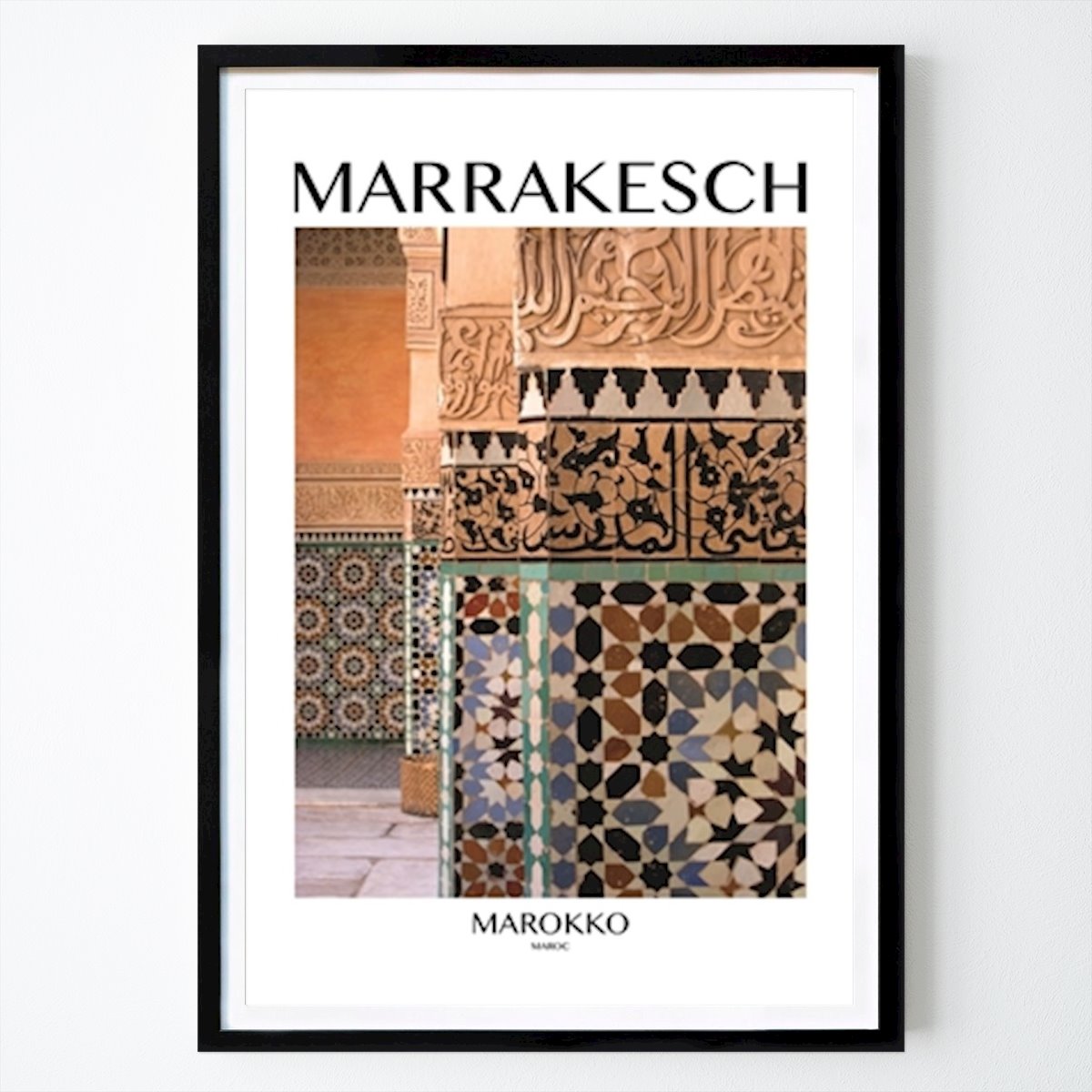 Kitchen Poster: Marrakech mosaic by Susanne Schulz