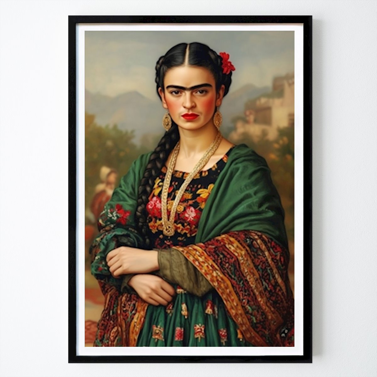 Lifestyle Poster: Frida the soul of Mexico von Carina Augusto