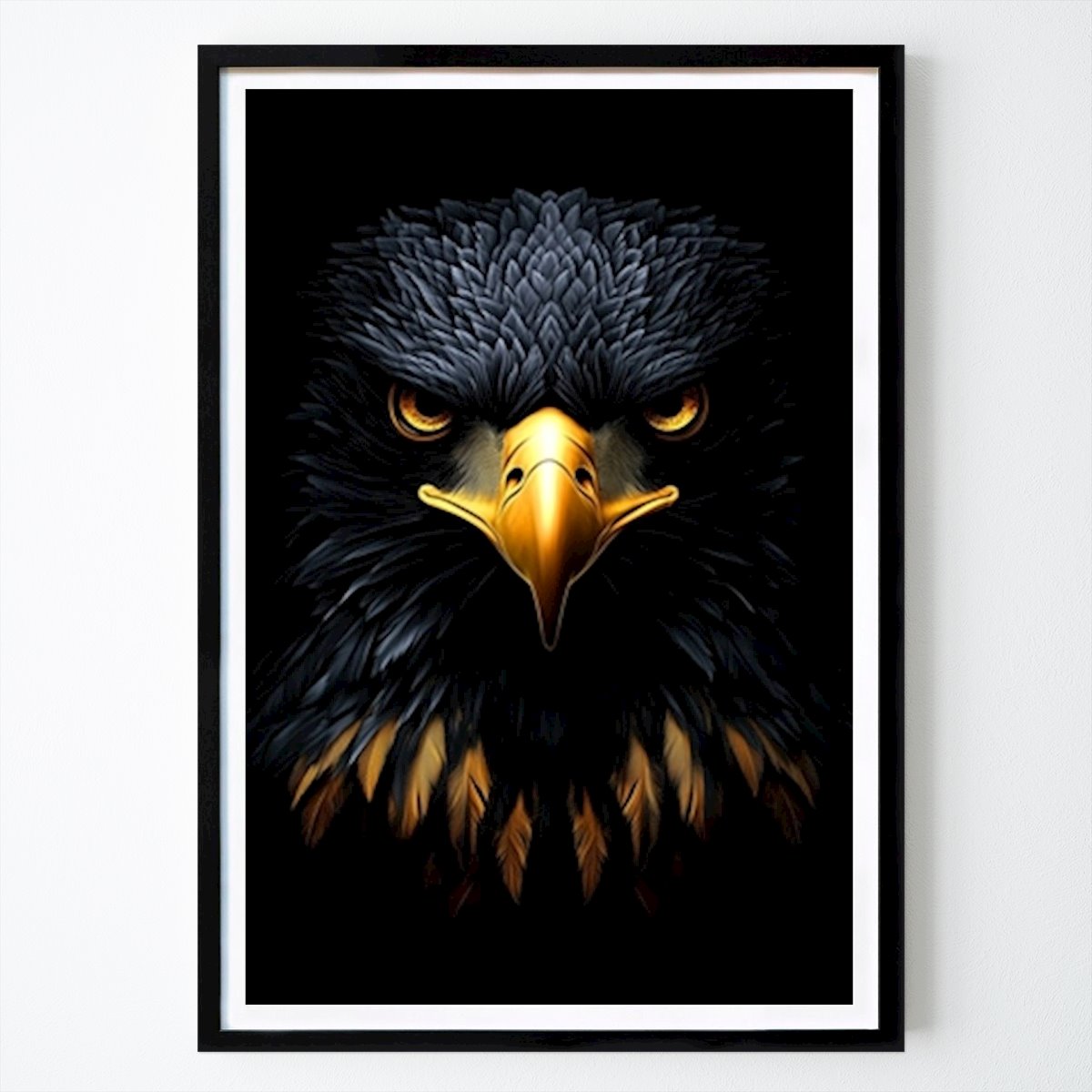 Animal Affiche: Aigle noir par Busro Saputra