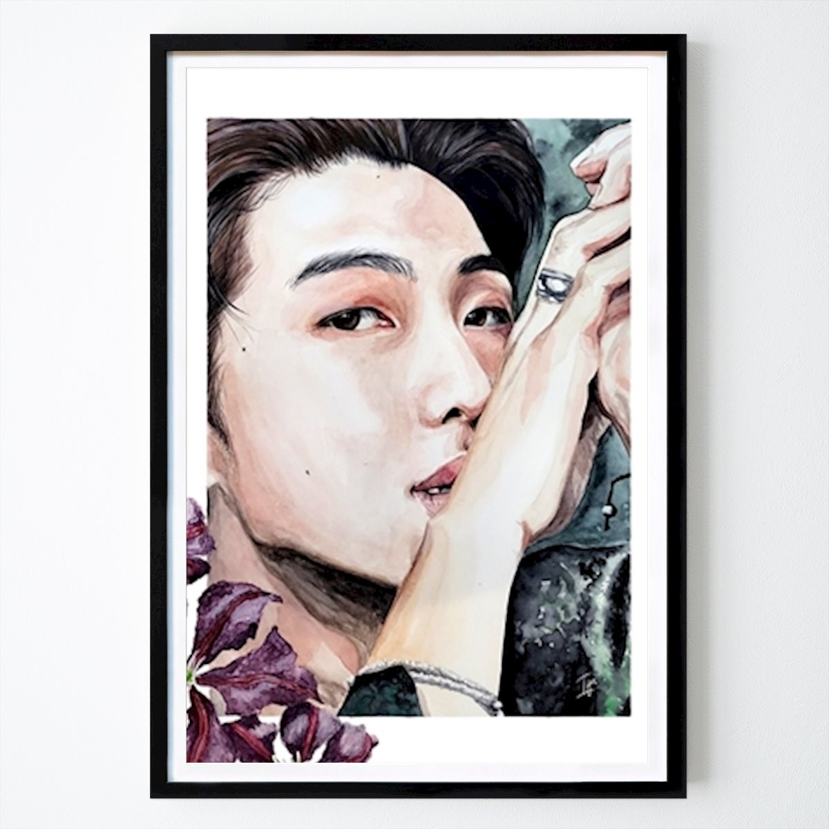 Blumen & Pflanzen Poster: RM Klemantis von IGNdrawings