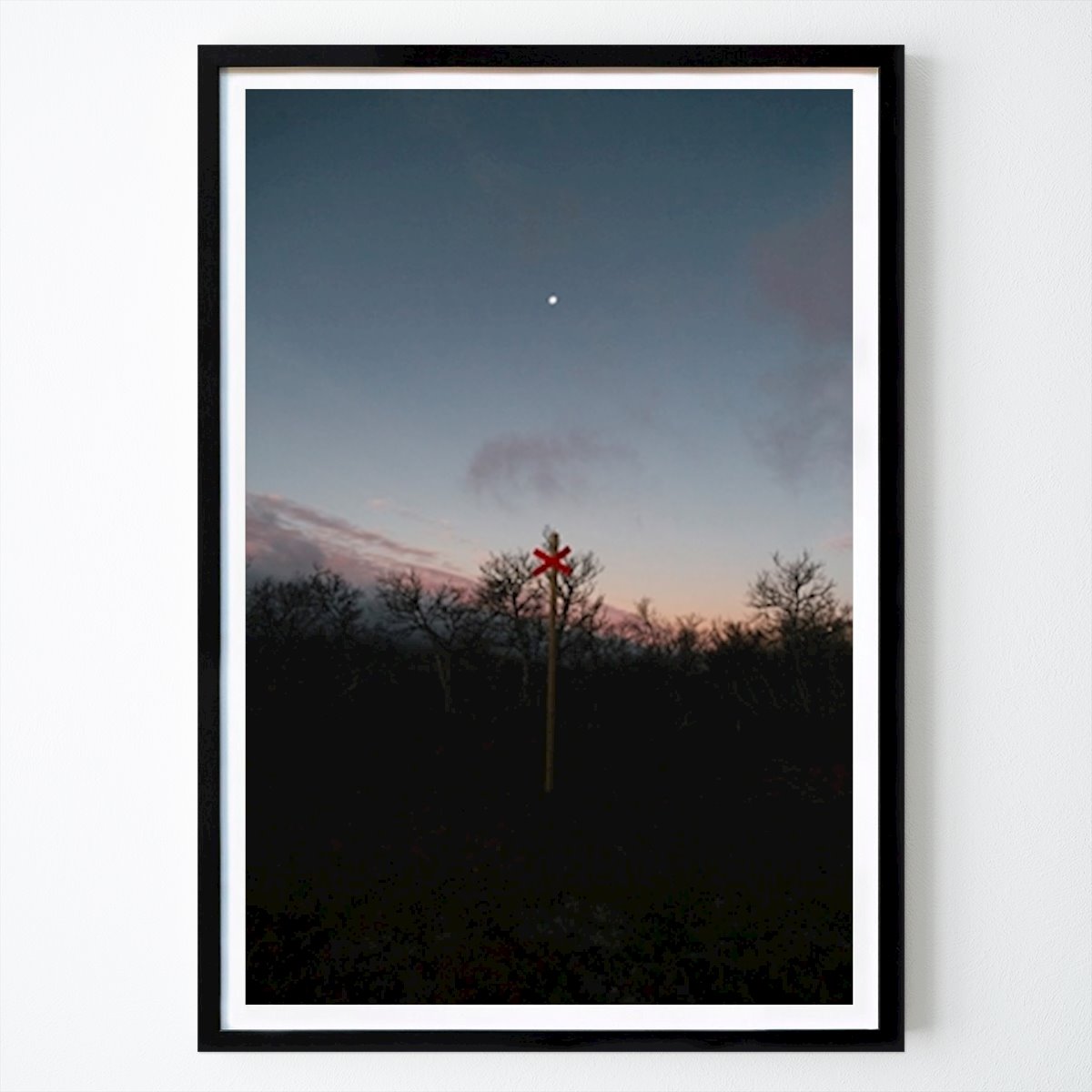 Natur Poster: Ledkryss i ottan av Josefine Karlsson
