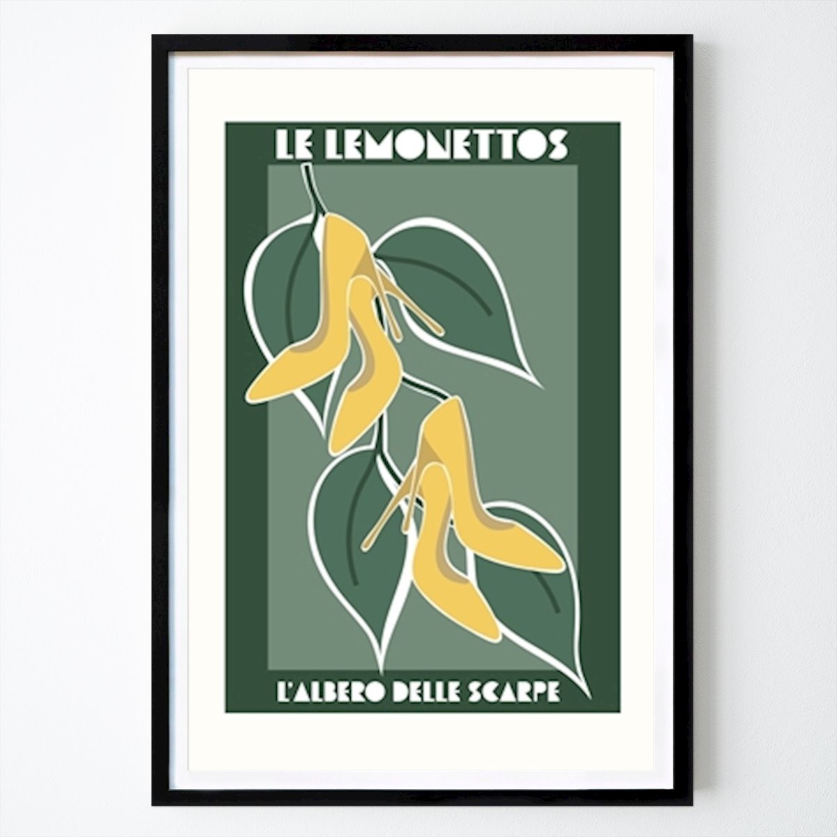 Miasta & Kraje Plakat: Shoe tree lemonettos autorstwa Sarah Manovski