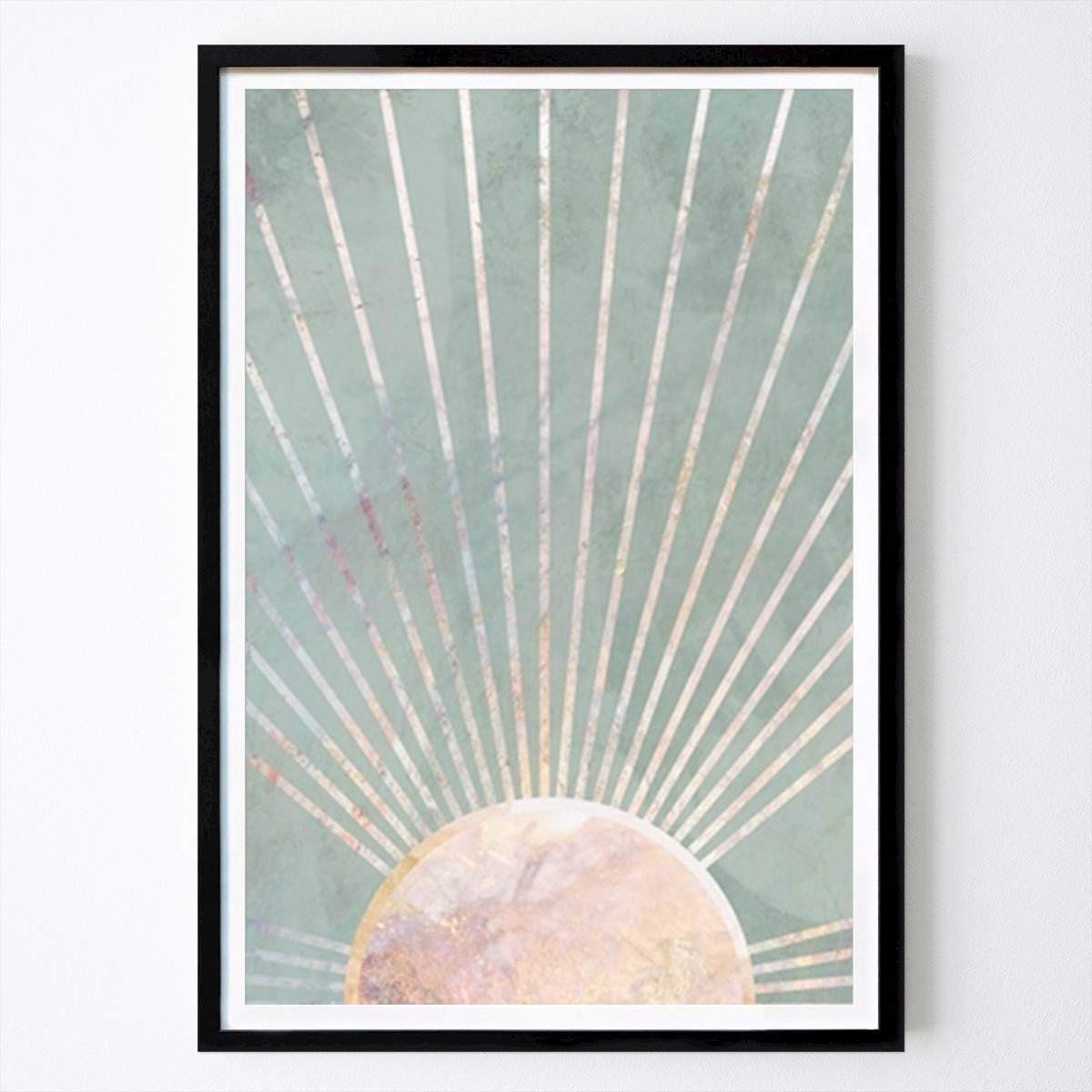 Abstrakt Poster: Salvia Grön Boho Sön #2456053 av Sarah Manovski