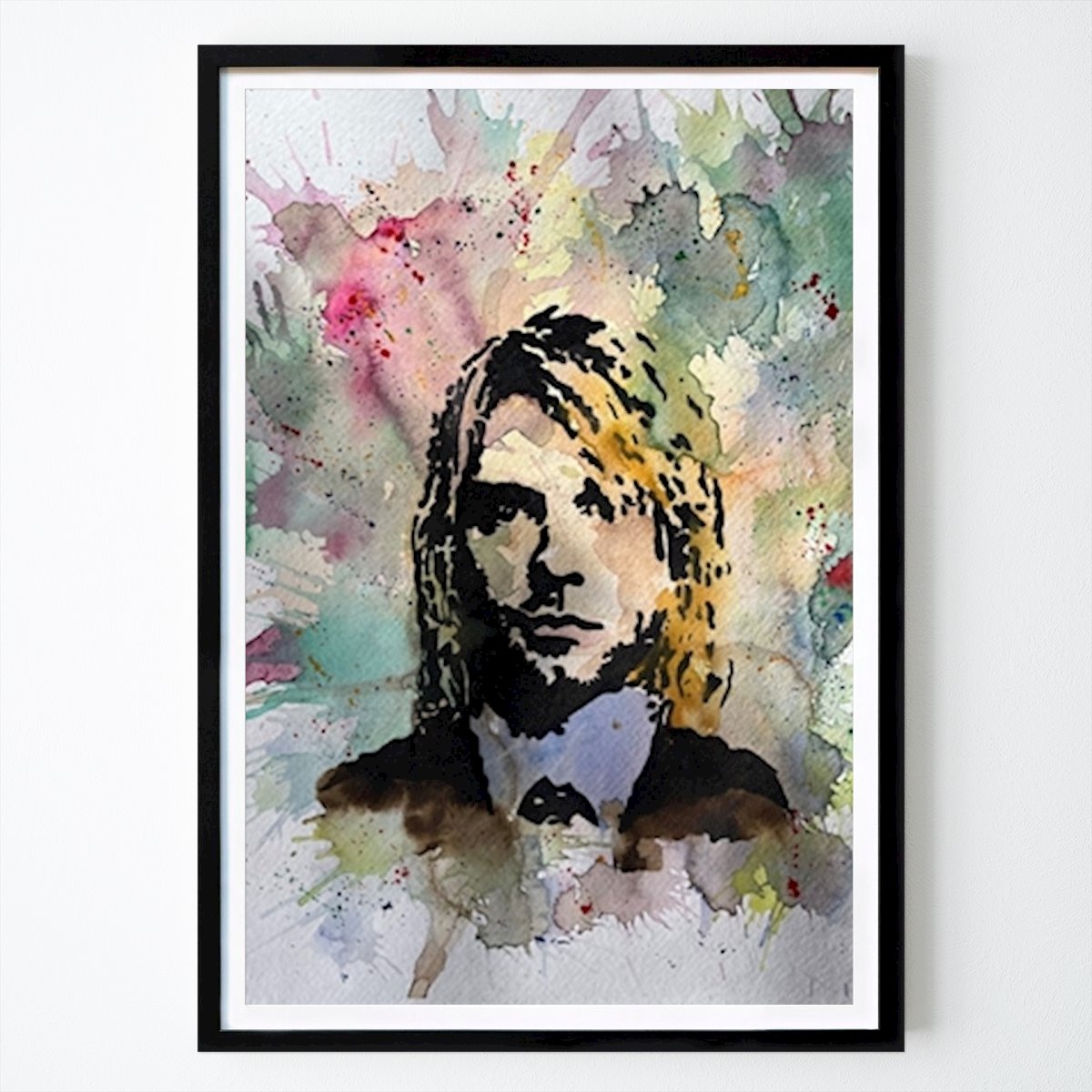 Hobby Plakat: Kurt cobain av Siw Merethe Fossli