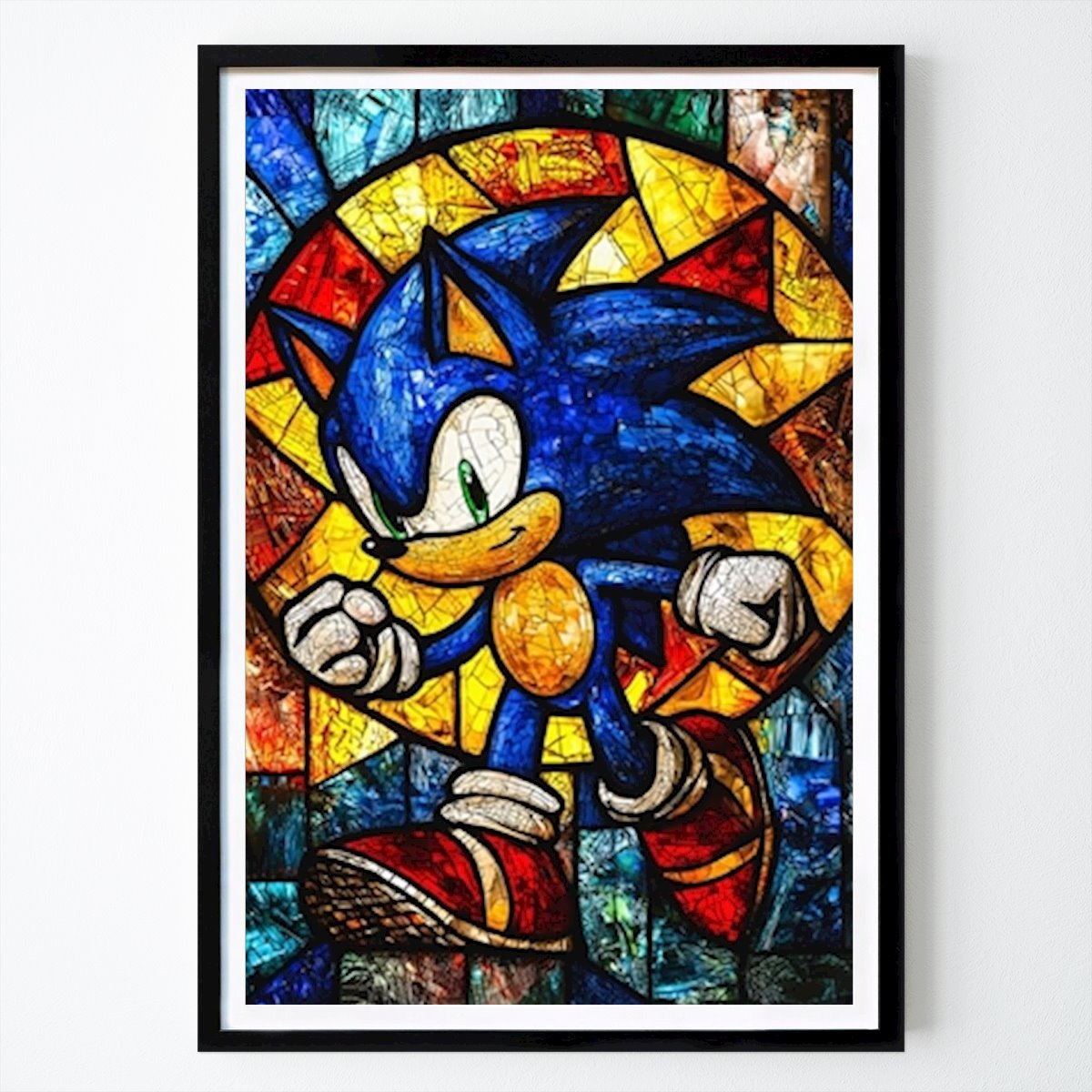 Bambini Poster: Vetrate di Sonic di Hung Anh