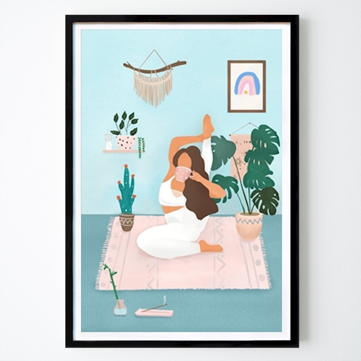 Yoga Poster: Tempo di yoga #2505595 di Petra Lizde