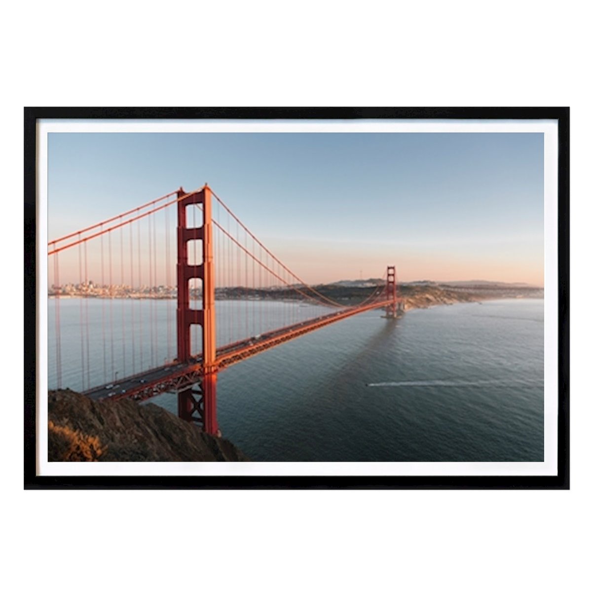 Natur Poster: The Golden Gate Bridge av Rebecka Rynefelt