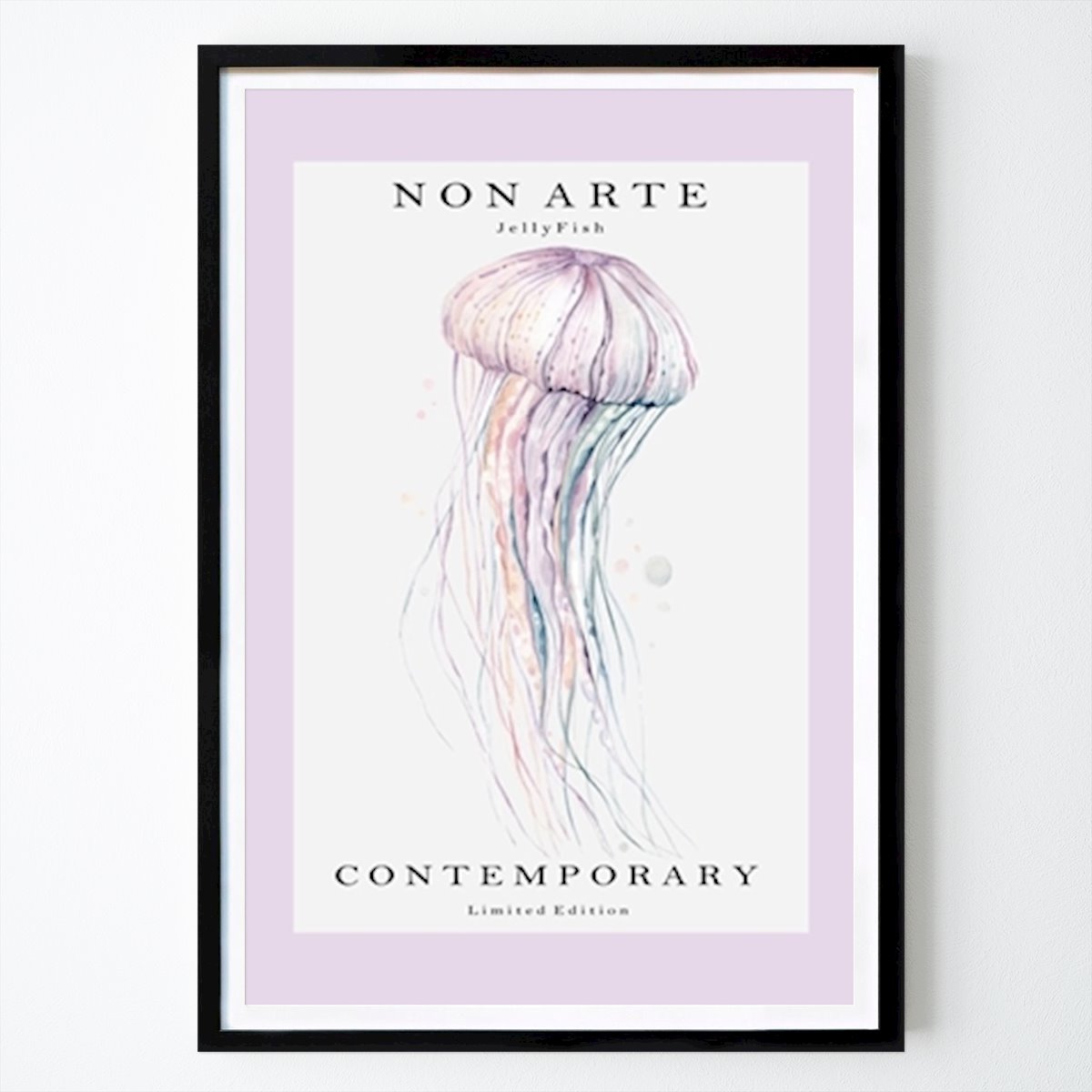 Animal Poster: Água-viva Non Arte de Rikke Løndager Boisen