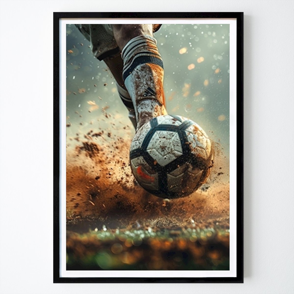 Fotboll Poster: Fotboll av Moritz Uebe