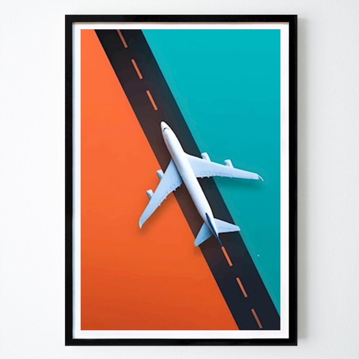 Illustration Poster: Paper Plane Decoration by Aish Poster