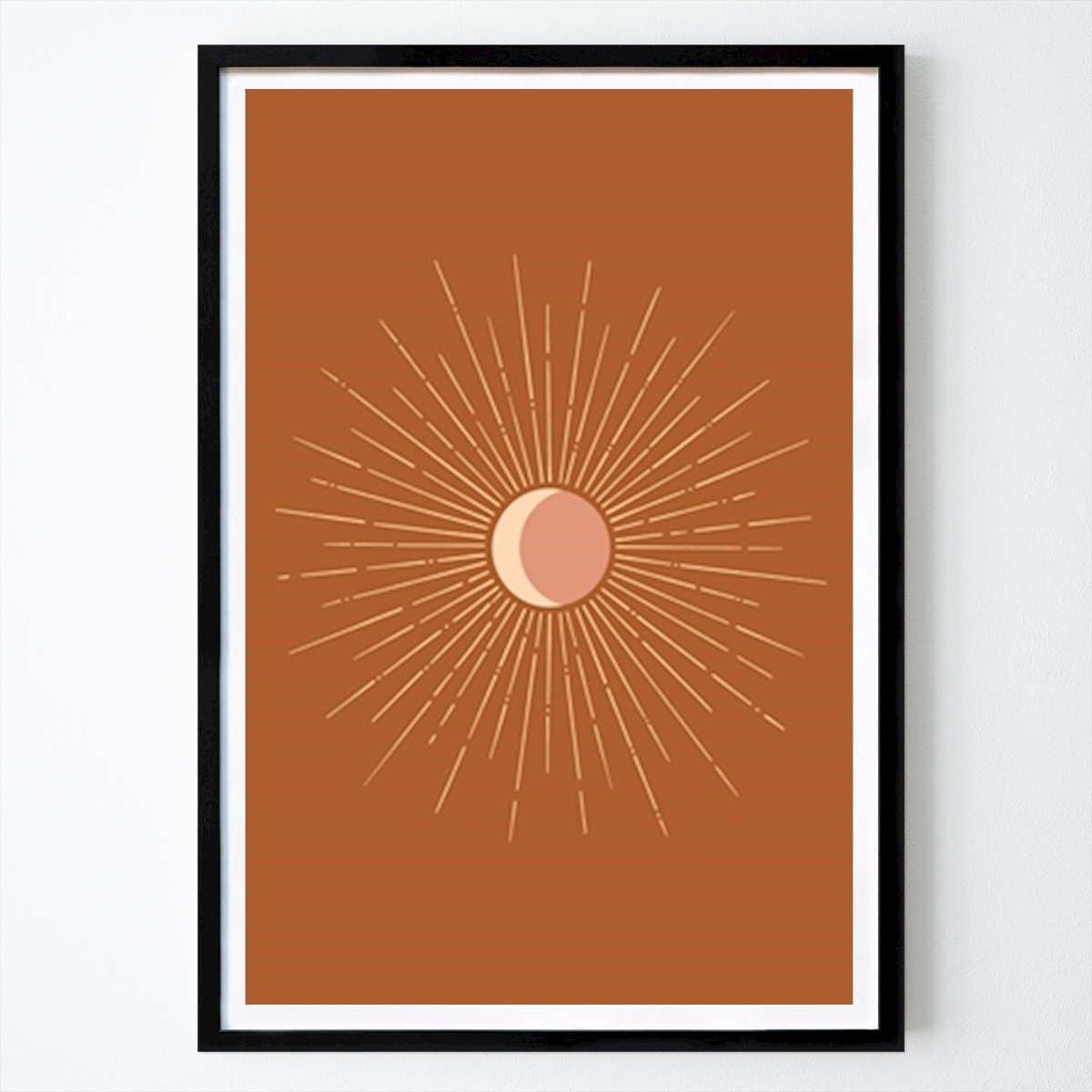 Grafisches Poster: Boho Finsternis #2507780 von KsanaKalpa