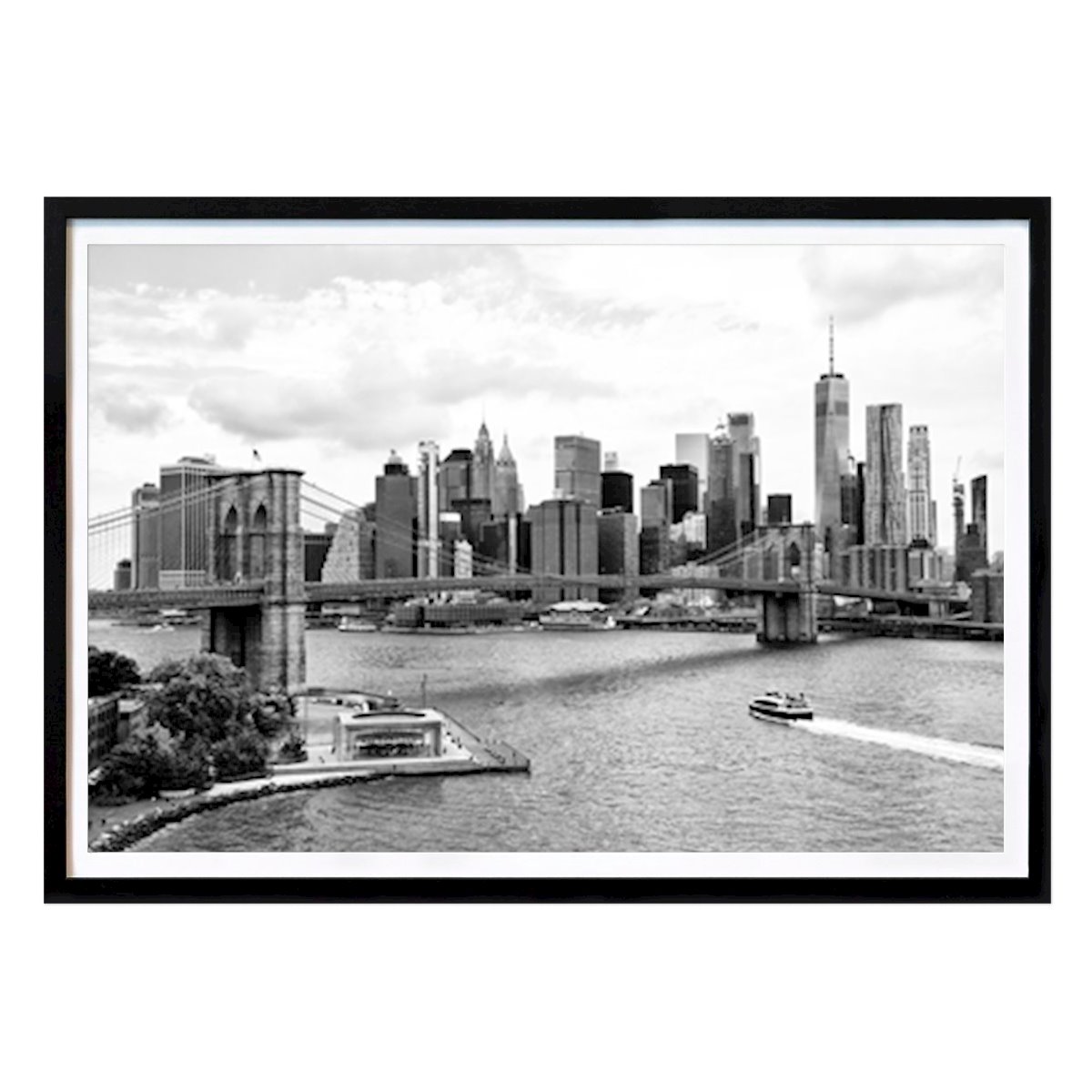 New York Poster: The NYC Skyline by Philippe HUGONNARD