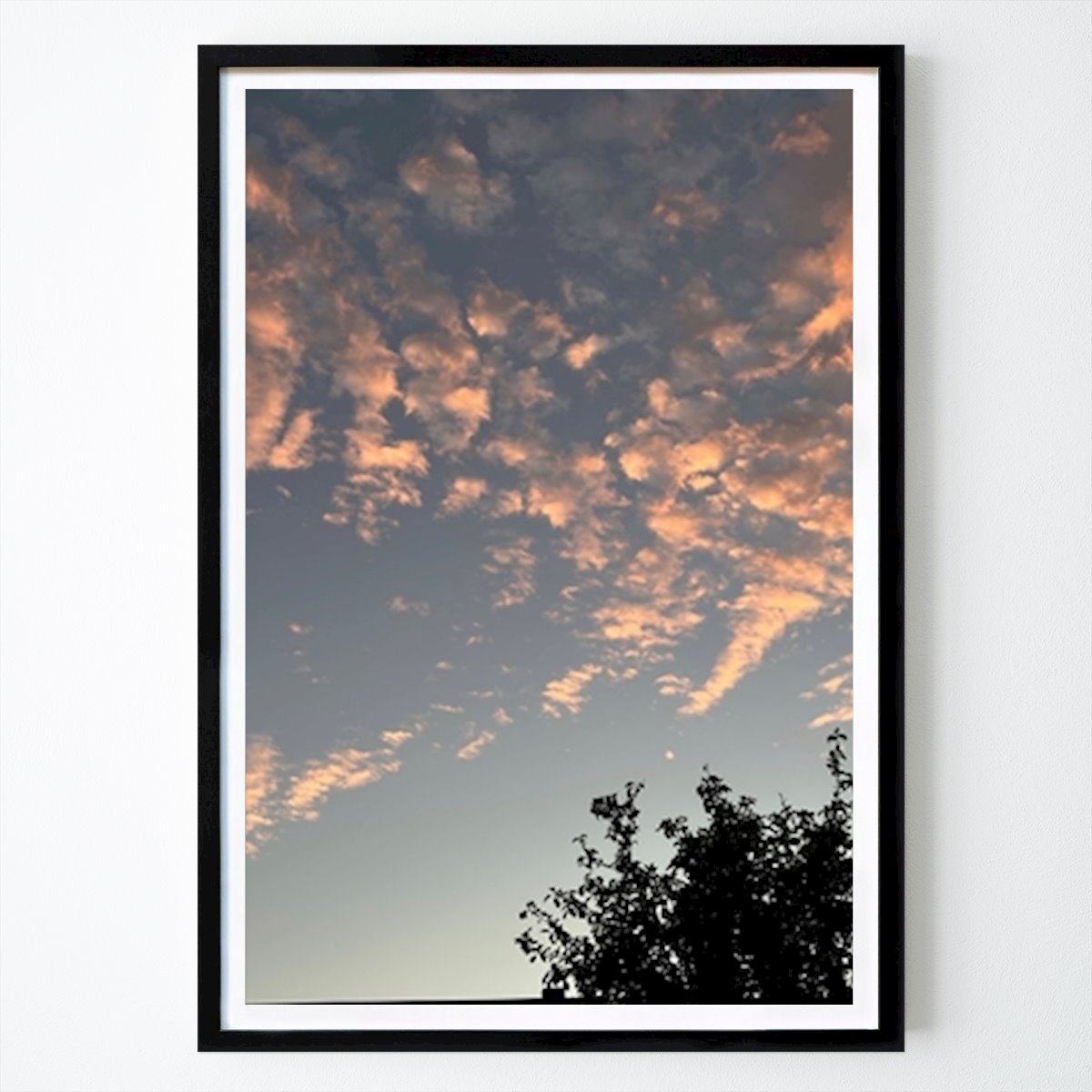 Architecture & Design Poster: Evening sky by Julia