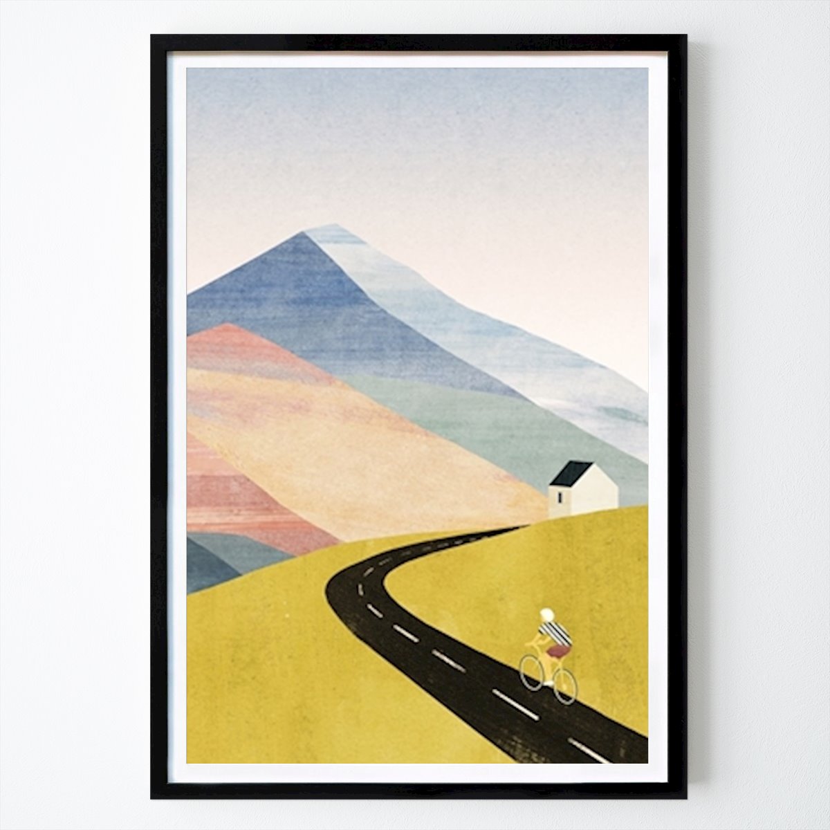 Hobby Poster: Cycling Home by Longwayhome