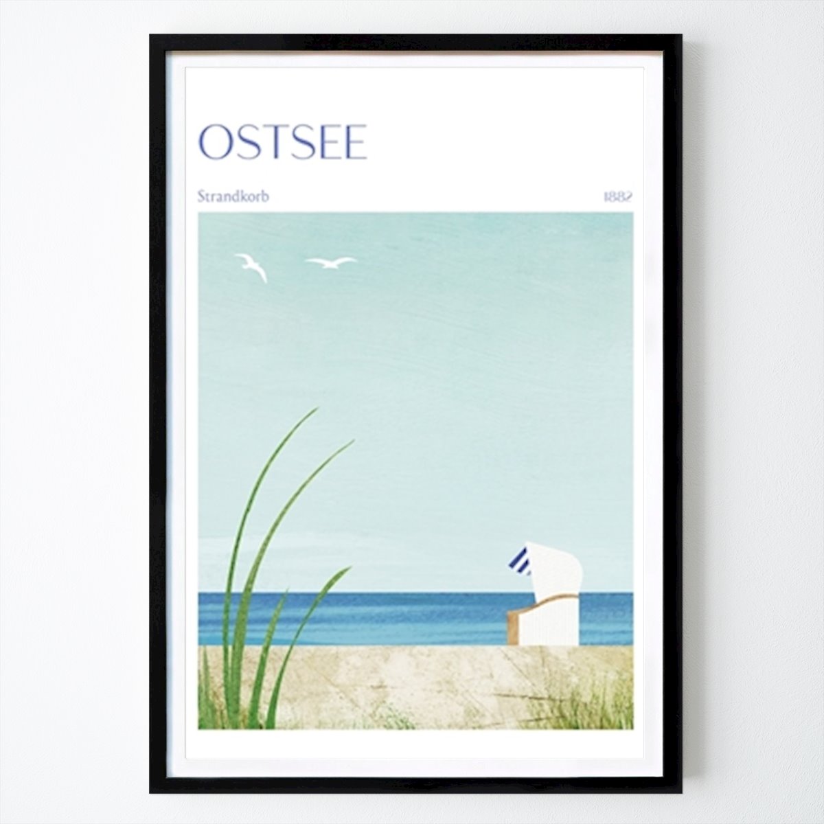 Dyr Plakat: Østersø Strandkorb #2466020 av Longwayhome