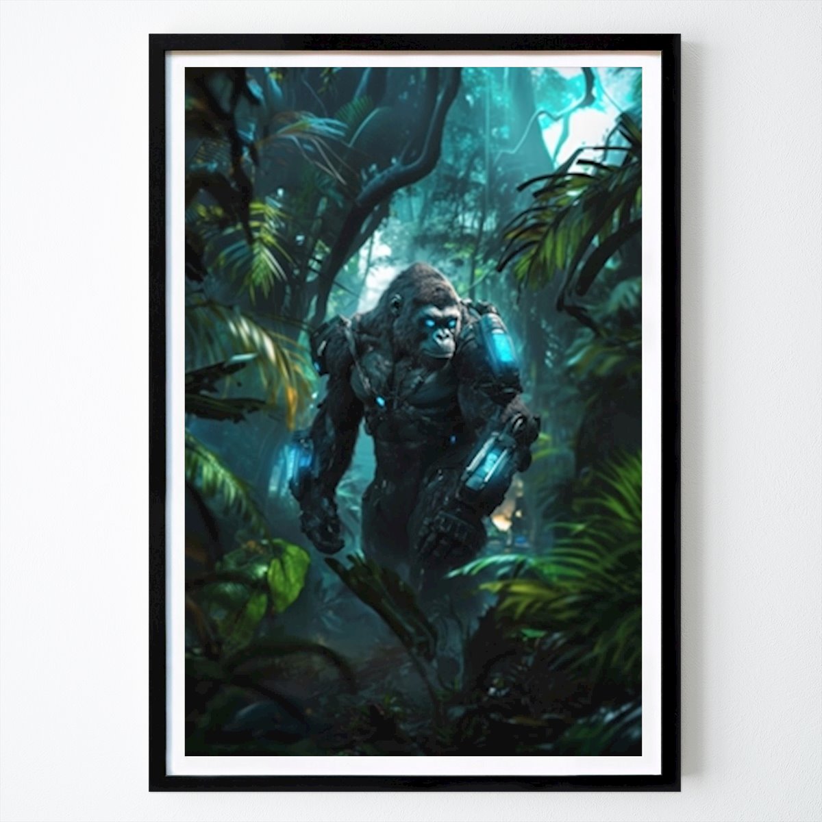 Animals Poster: Cyber Gorilla by Bundarasas
