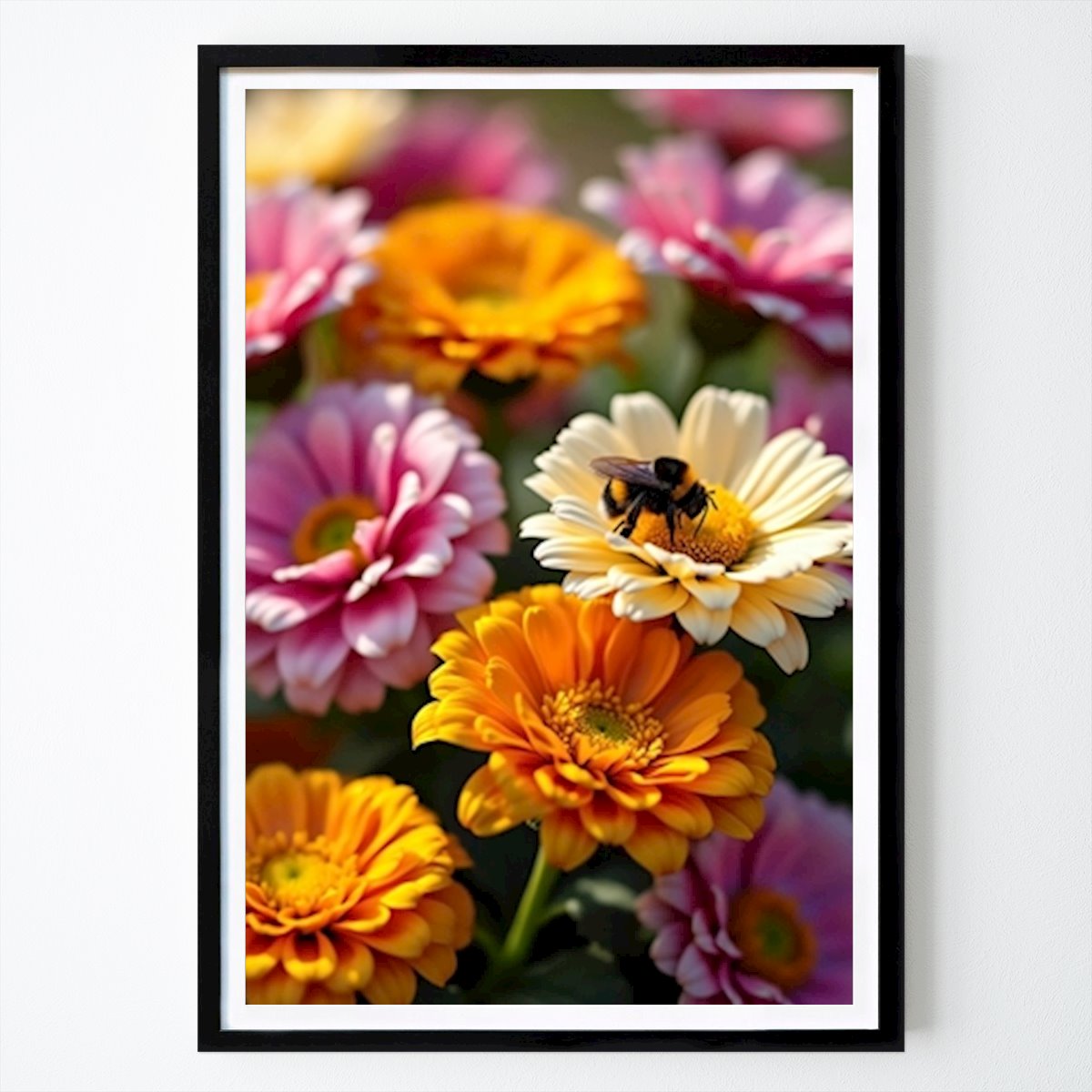 Botanical Poster: The Bumblebee by Ram McStoat