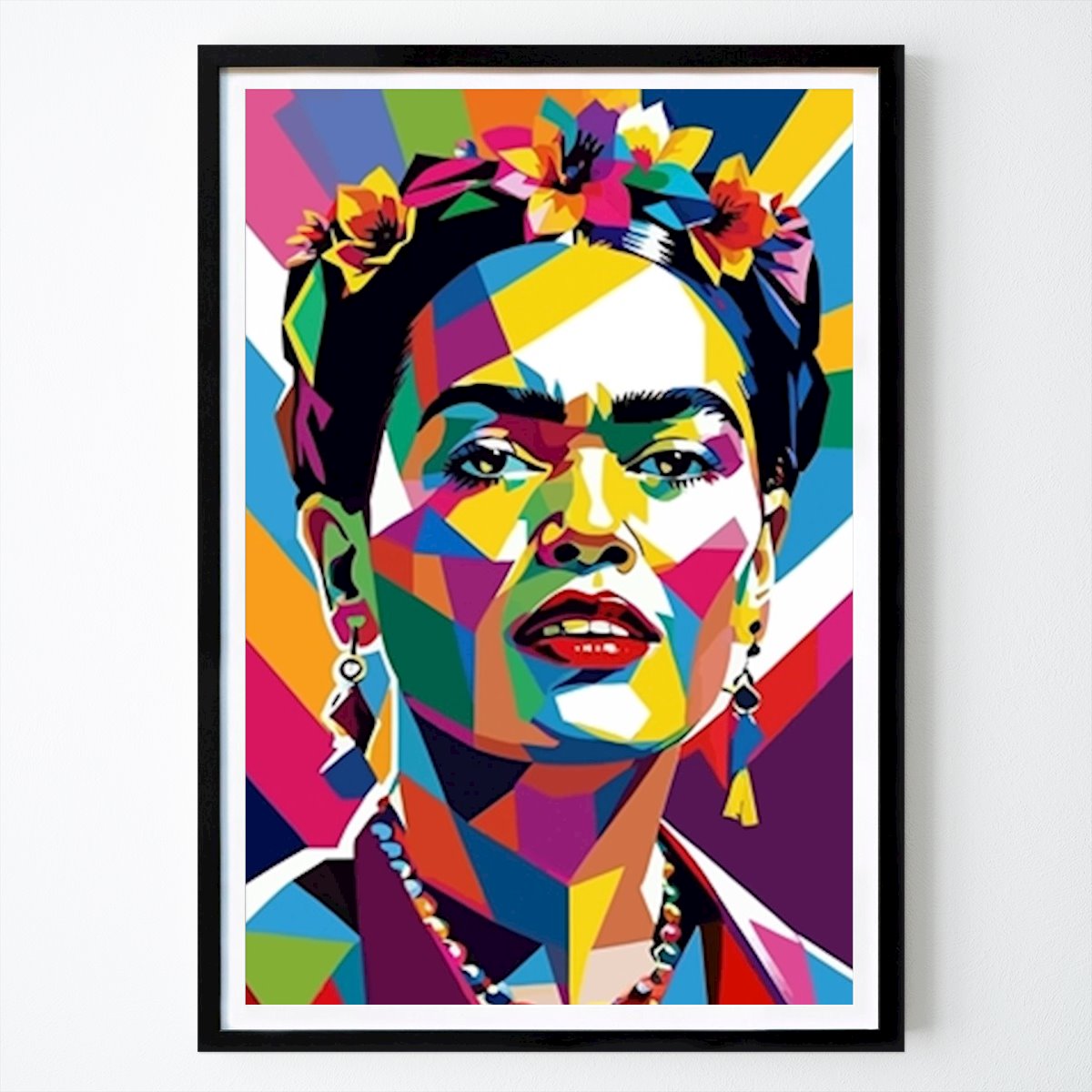 Pop Art Poszter: Frida Kahlo WPAP CAMARO által