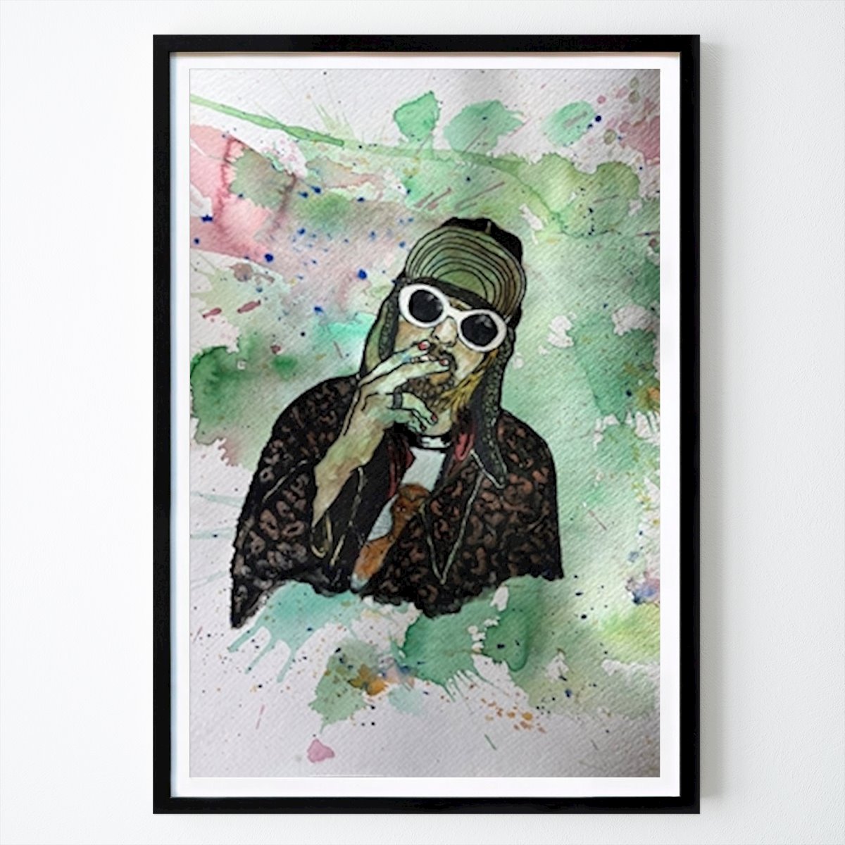 Pop Art Poster: Nevermind by Siw Merethe Fossli