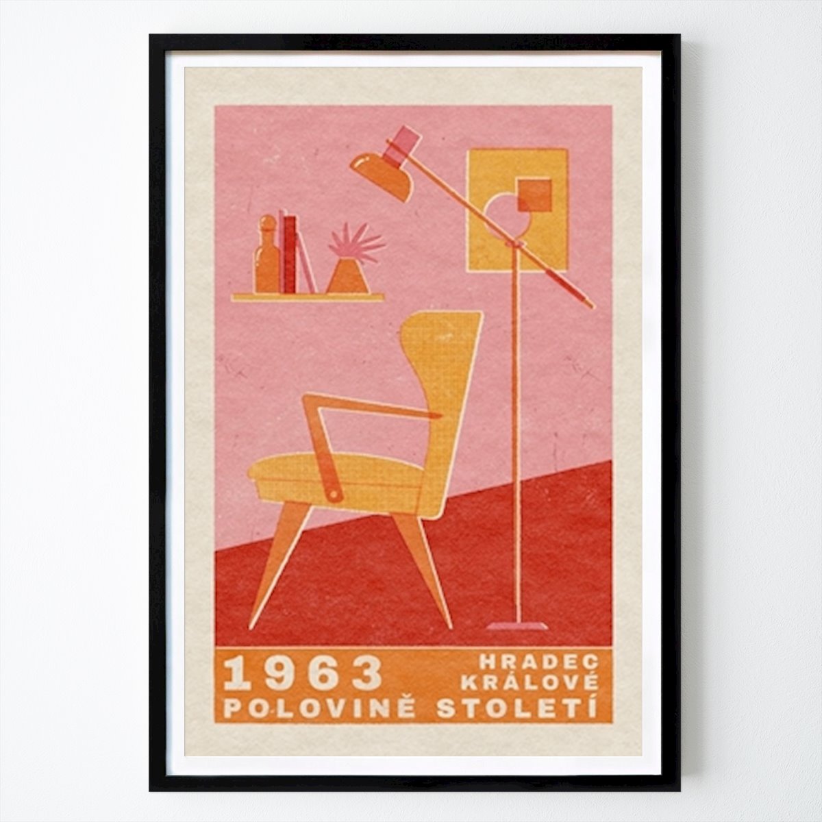 Retro & Vintage Poster: Mid Century Furniture by Julia Leister
