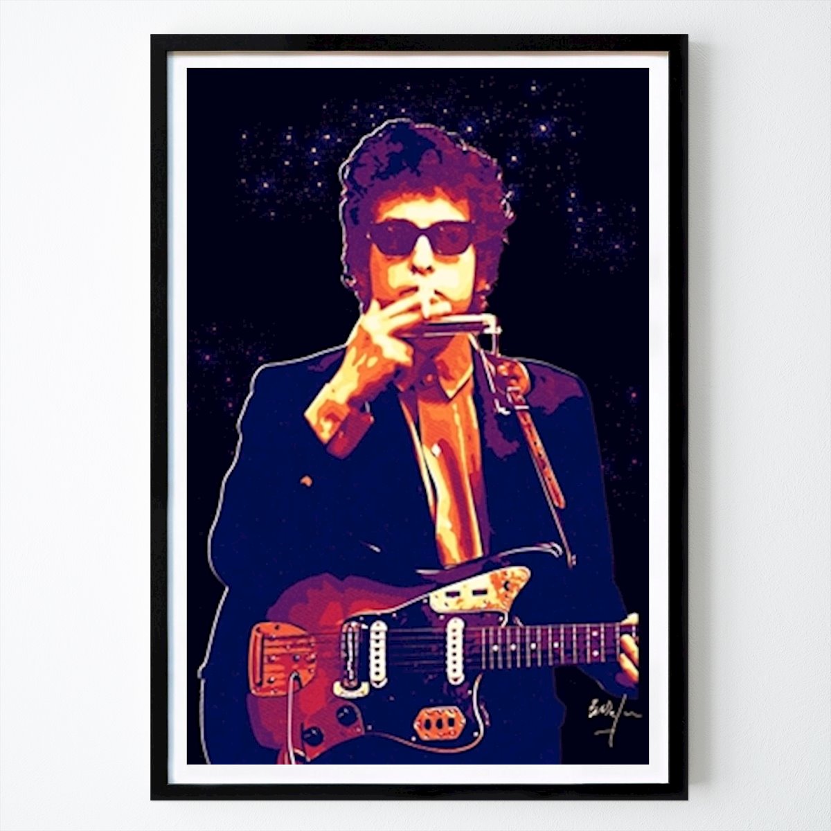 Musik Plakat: Bob Dylan av Cup Break Art