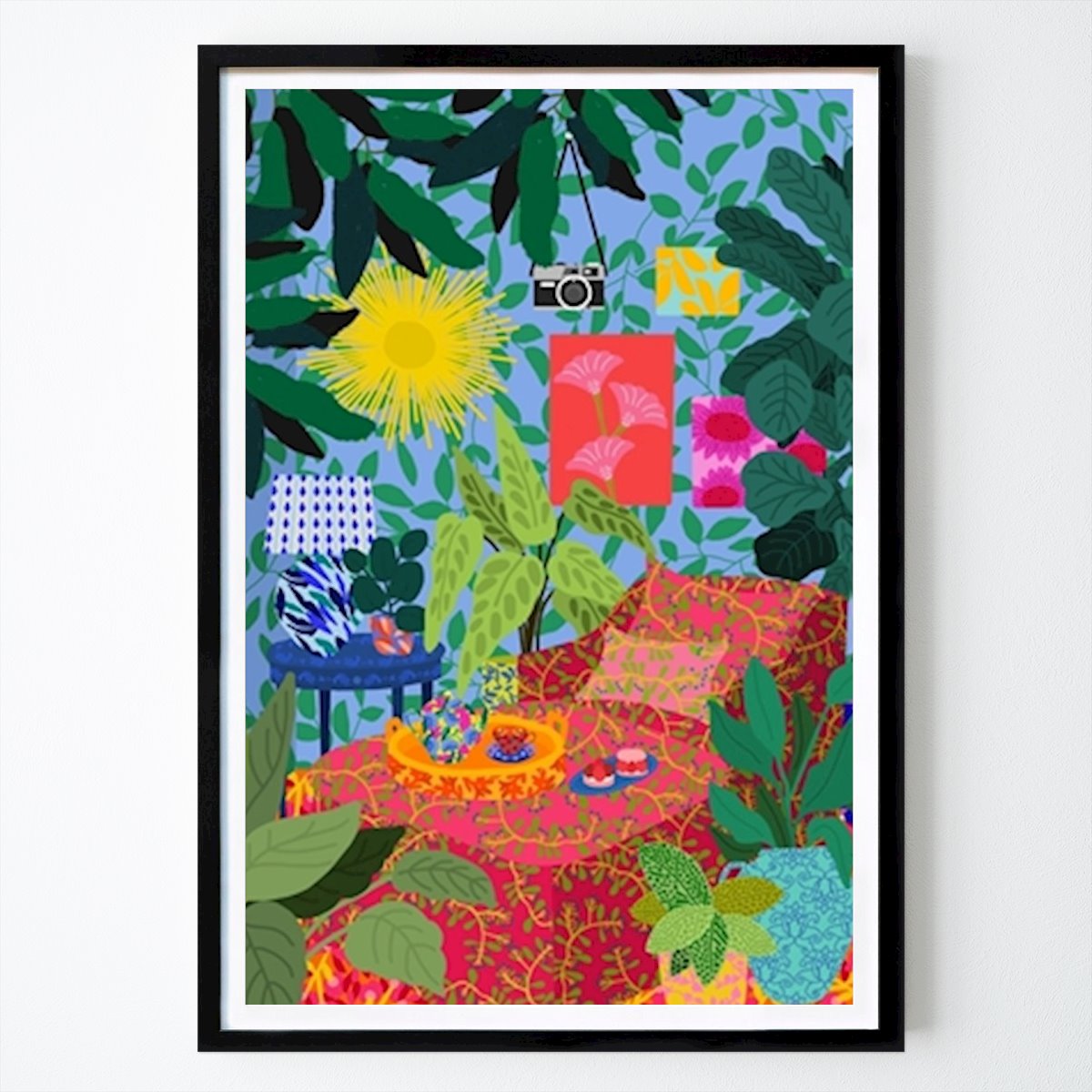 Botanical Poster: My Place To Rest by Rafaela Mascaro