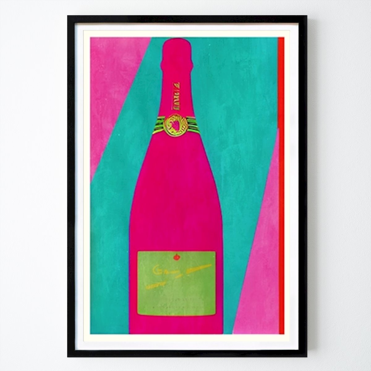 Kitchen Poster: 2578487 Pink Champagne by Bo Anderson