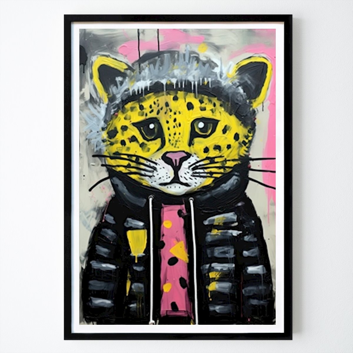 Køkkenbilleder Plakat: Sød gade leopard vedhæng av Urban Beat Prints
