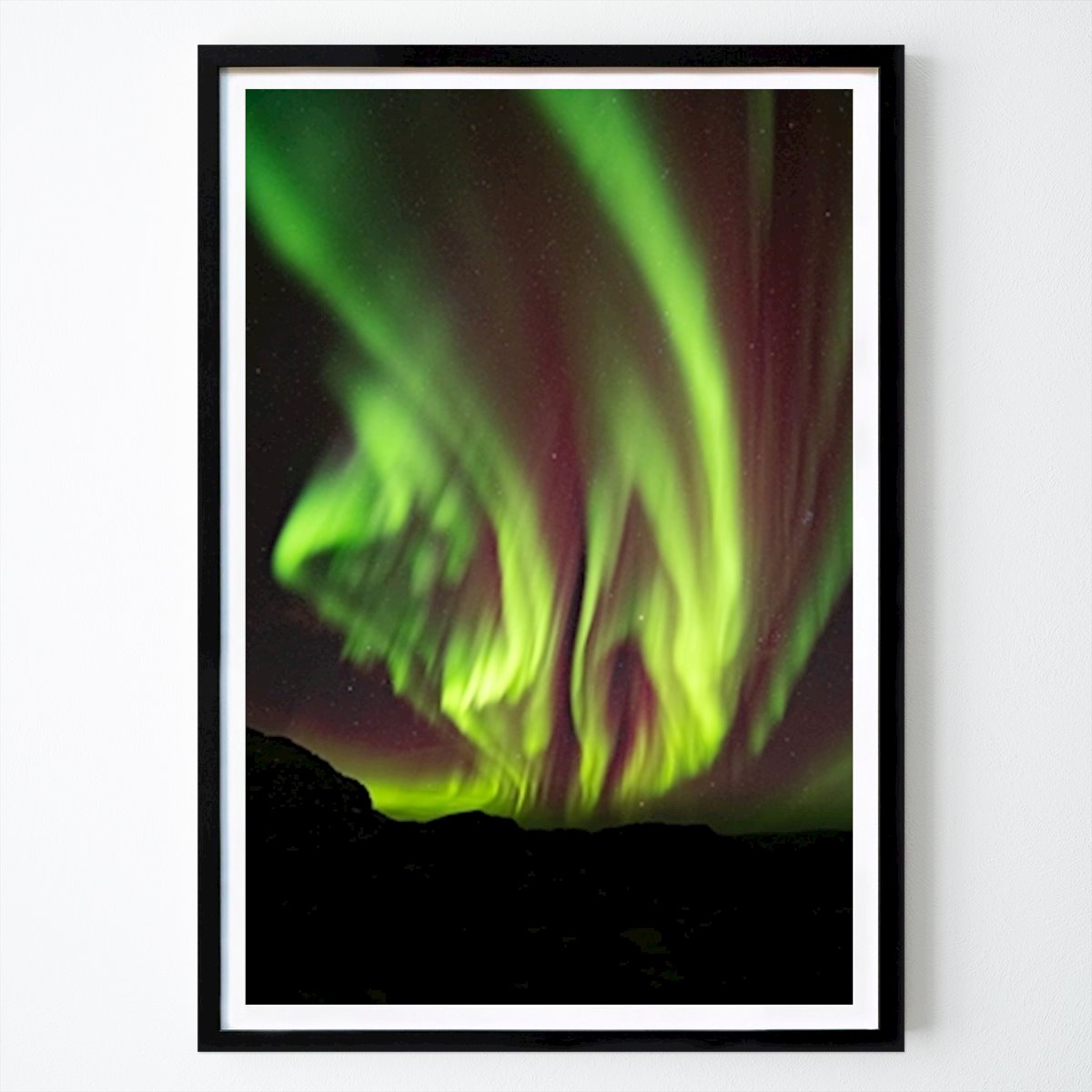 Nature Poster: Mrs. Aurora Borealis by Mats Holberg
