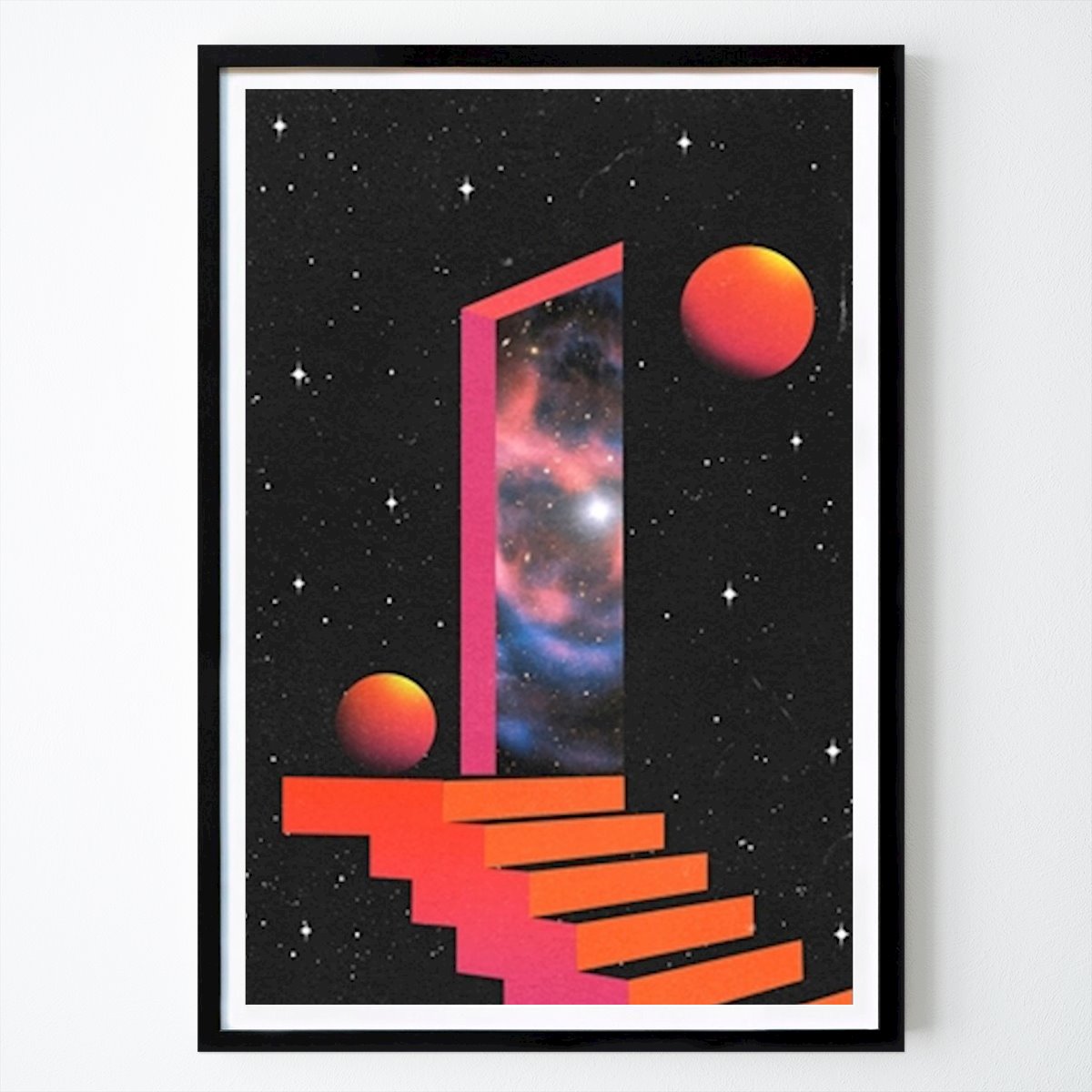 Retro & Vintage Plakat: Trappe til rummet portal #2883421 av Nibera