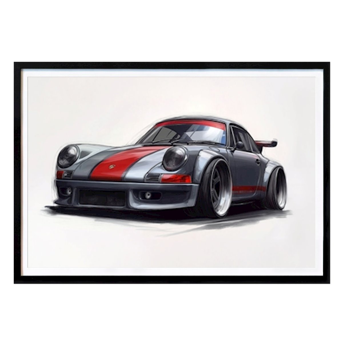 Carro Poster: Porsche 911 Carrera Cup Custom de Remigius Wloczkowski