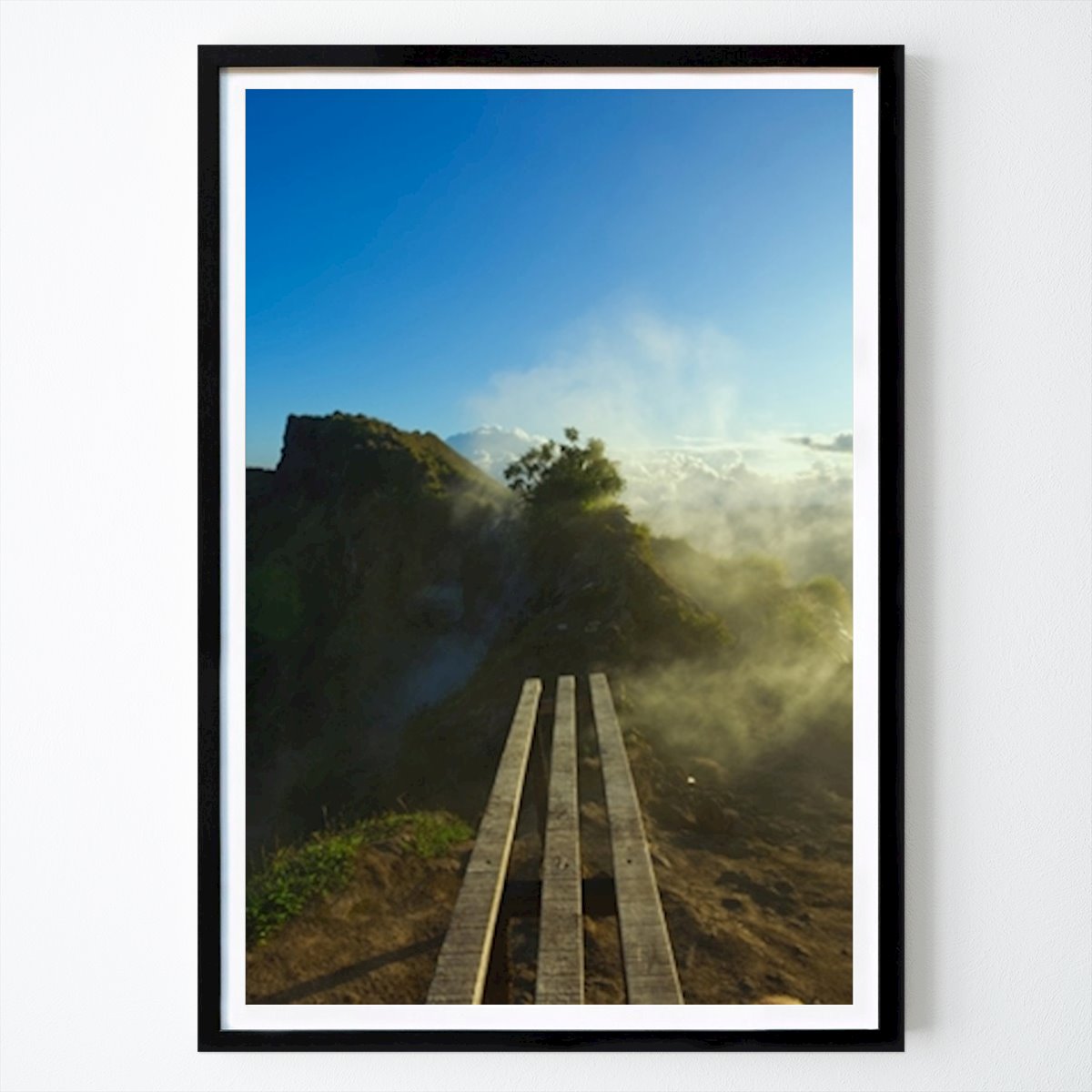 Nature Poster: Mount Agung Sunrise 3 - Bali by Palle Hasling Jakobsen