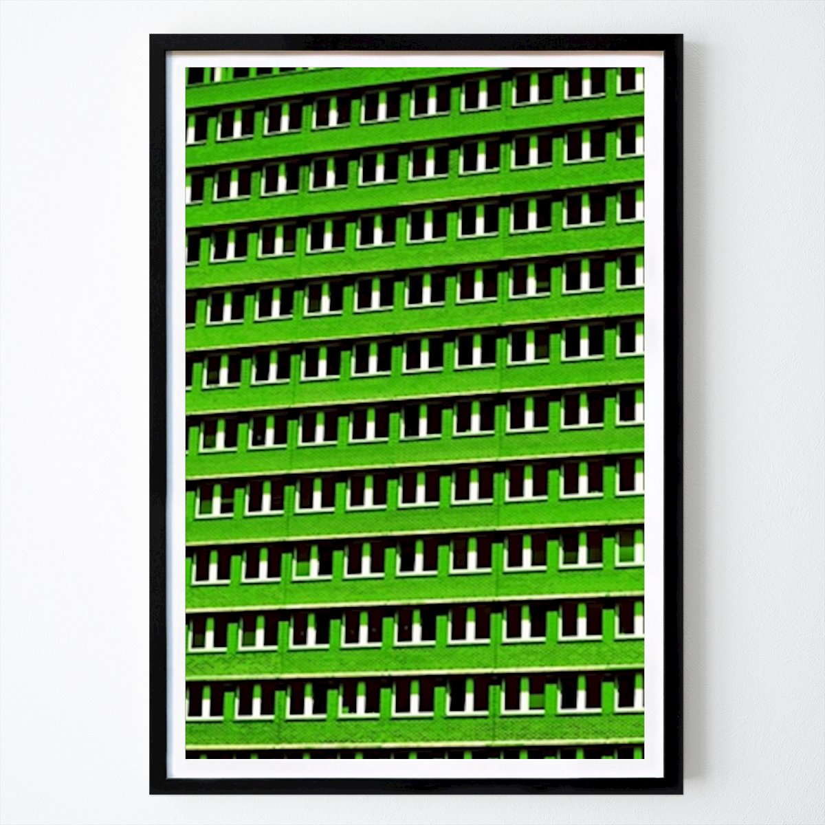 Arkitektur & Design Plakat: Vinduer i grønt av Palle Hasling Jakobsen