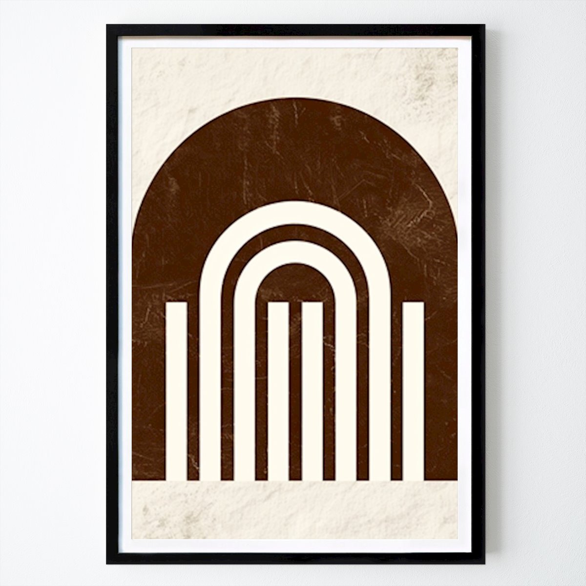 Voiture Affiche: Géométrie de l’arche Bauhaus par Bauhaus-Syndicate