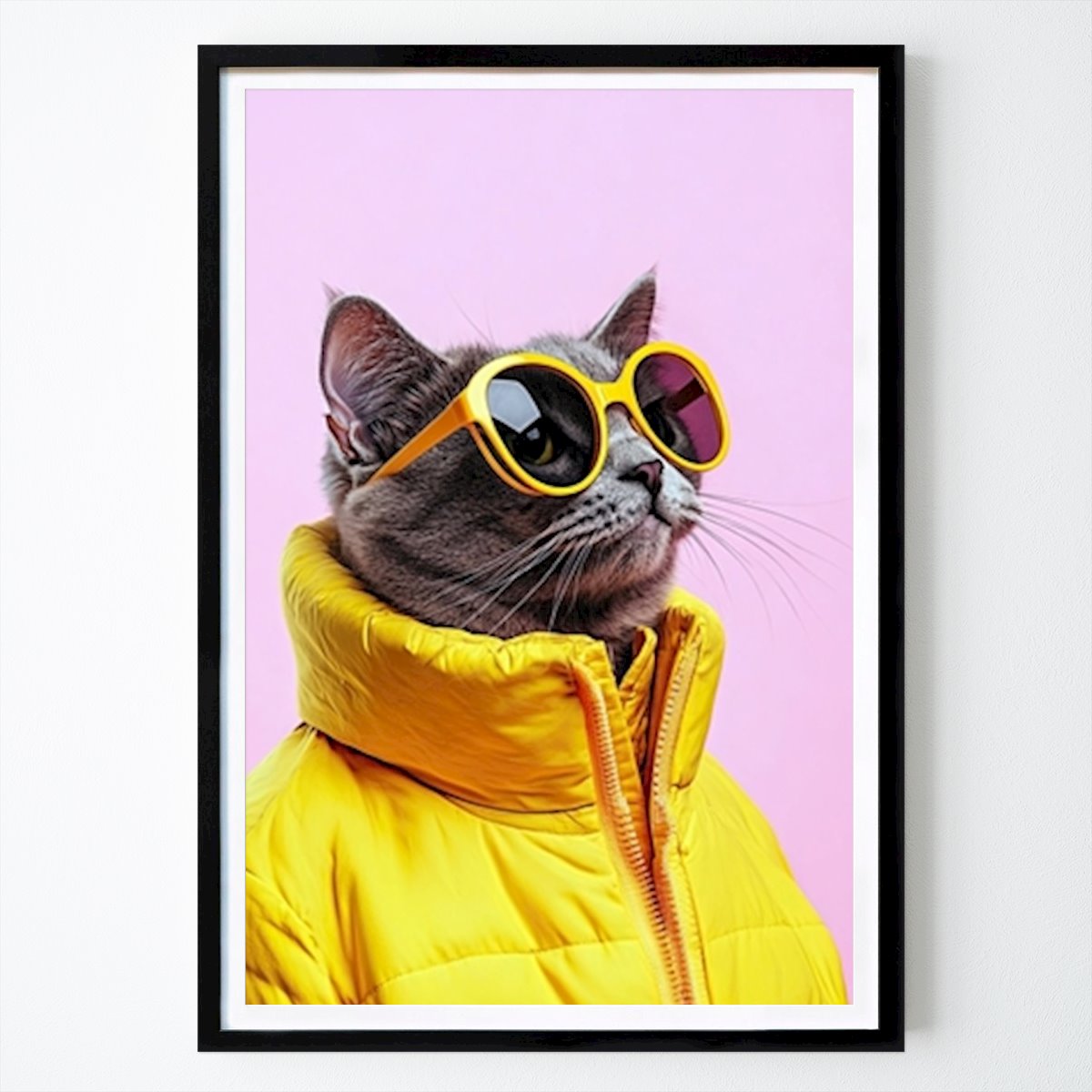 Djur Poster: Coola kattvibbar av Alex Gromov
