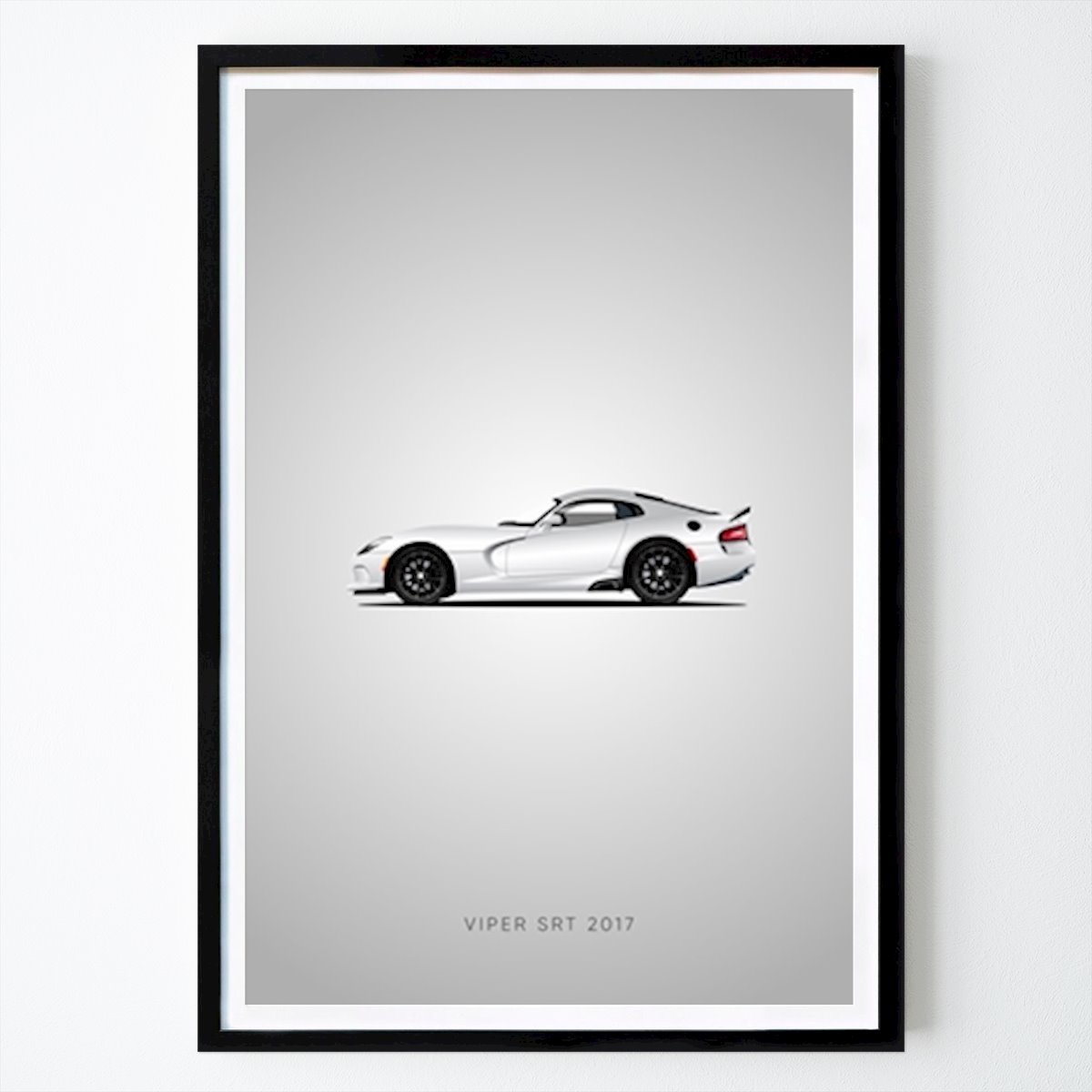 Auto Poster: Vit Dodge Viper SRT Poster di Ahmad Nur Ihsan