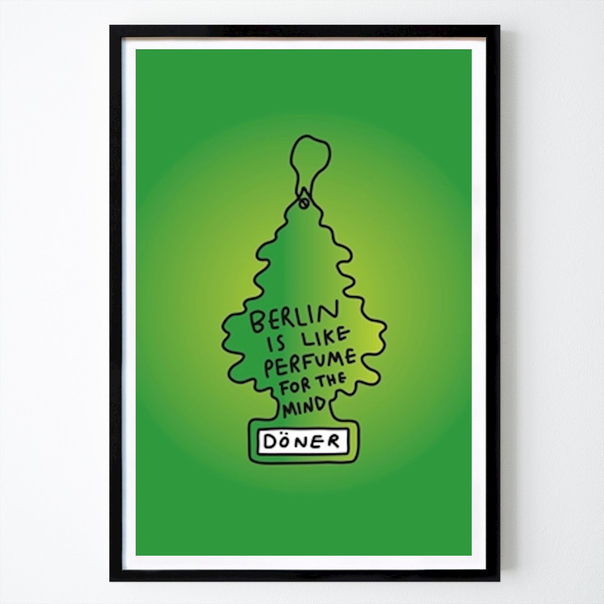 Berlin Poster: Berlin - Parfum für den Kopf von Magnus Hedin