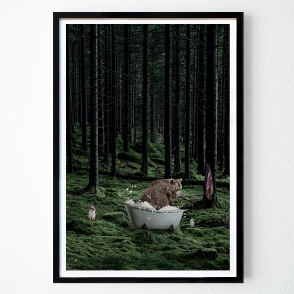 Kinder Poster: Zeit zum Baden von JT