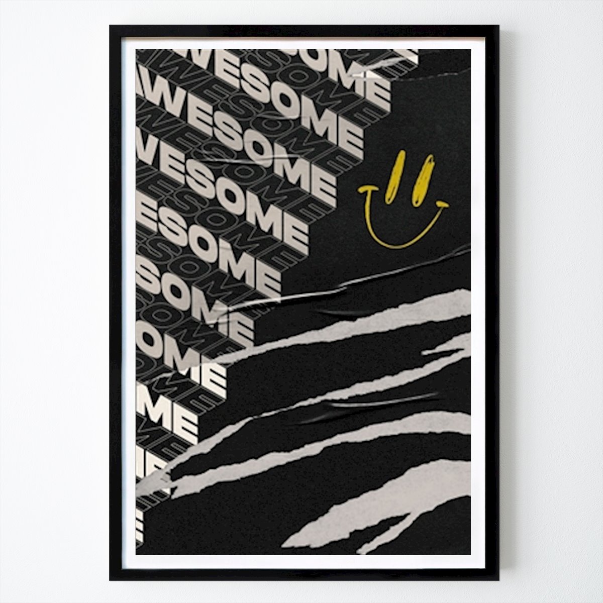 Citation & Text Poster: Awesome by Rudy Collective