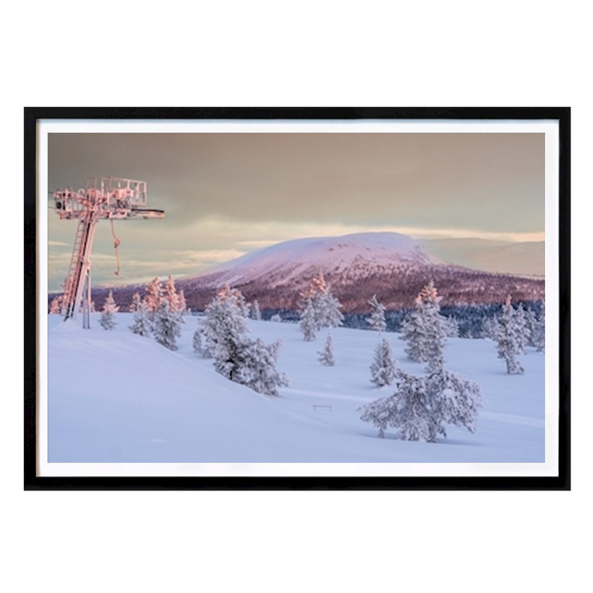 Freizeit Poster: Städjan von Idre Fjäll III von Tobias Grönberg
