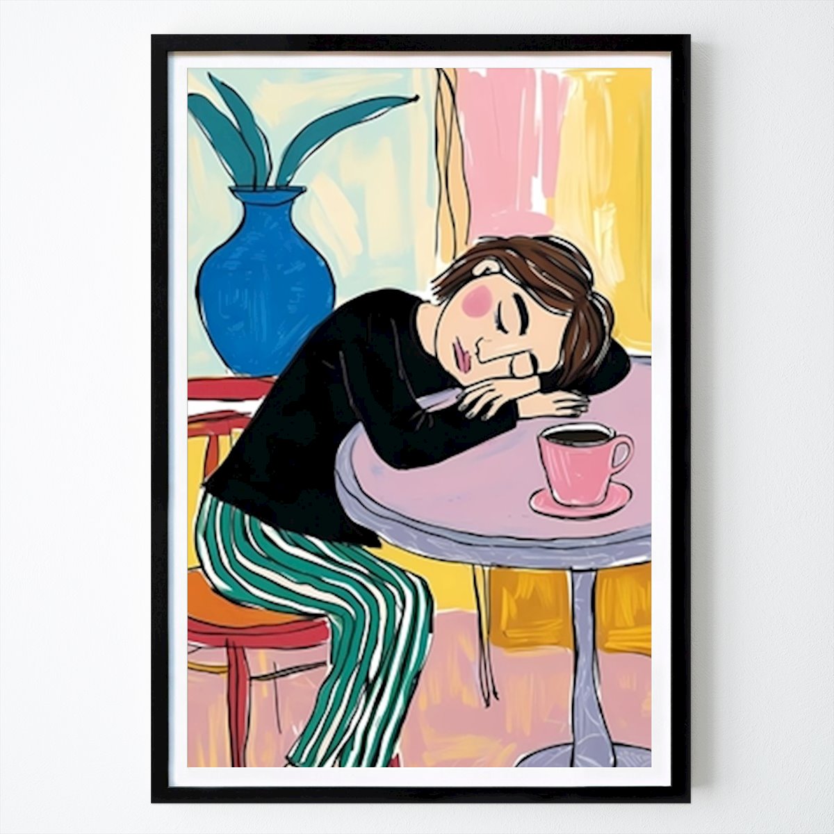 Kitchen Poster: Afternoon nap by Len USSH