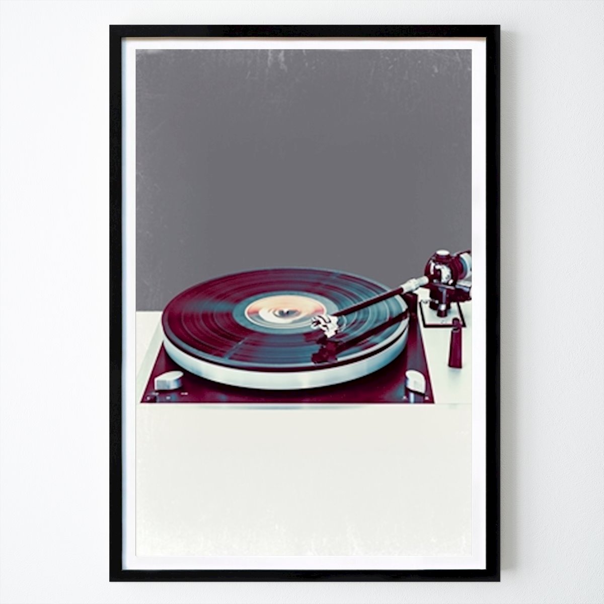 Města & Země Plakát: Vinylový gramofon II od Dirk Wüstenhagen