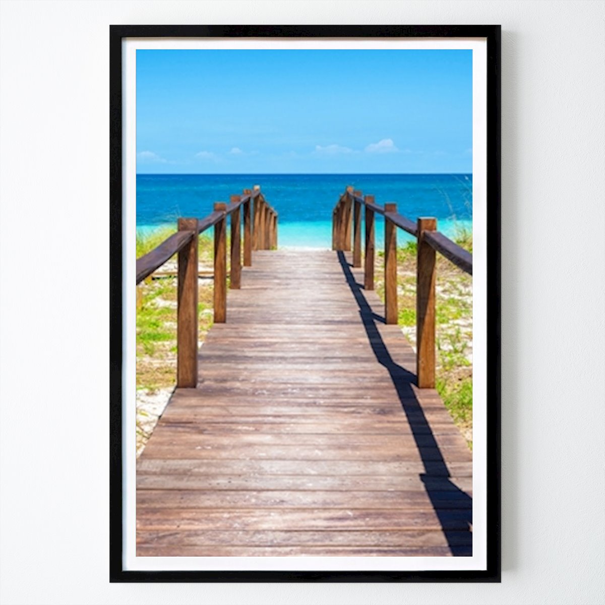 Villes & Pays Affiche: Plage sauvage par Philippe HUGONNARD