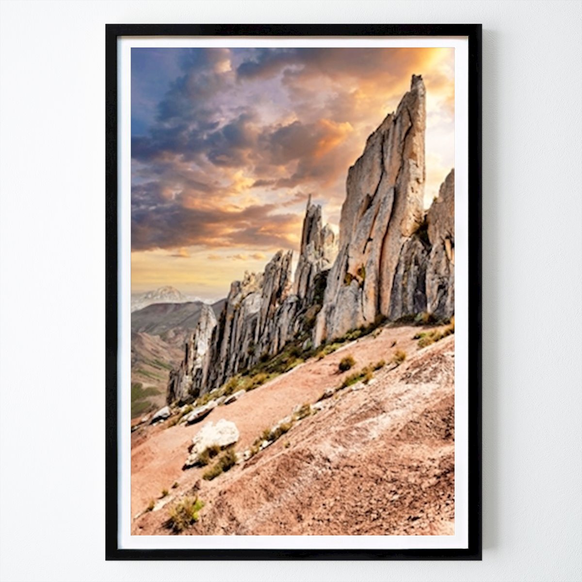 Natur Plakat: På toppen af verden av Philippe HUGONNARD