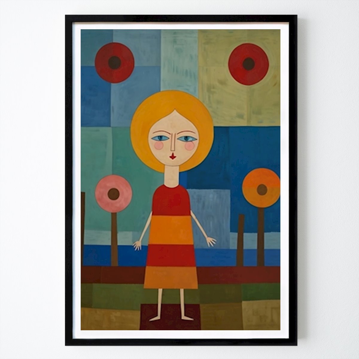 Arte Póster: Paul Klee inspiró al bebé de Len Len