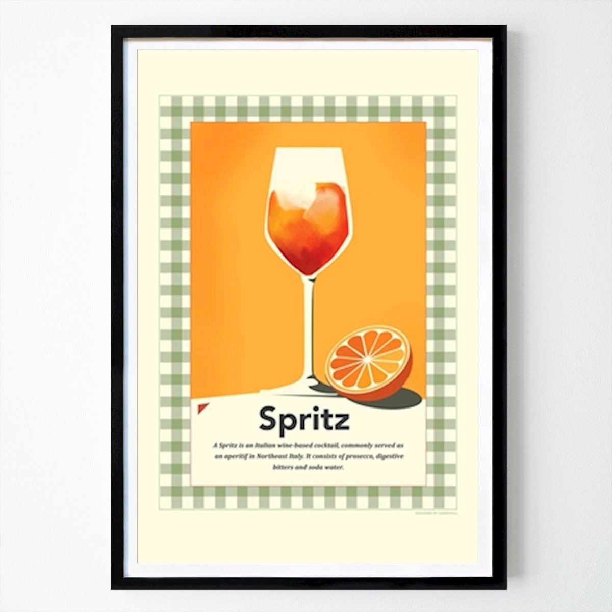 Italia Plakat: Spritz Cocktail Art #2506602 av Dion Gem