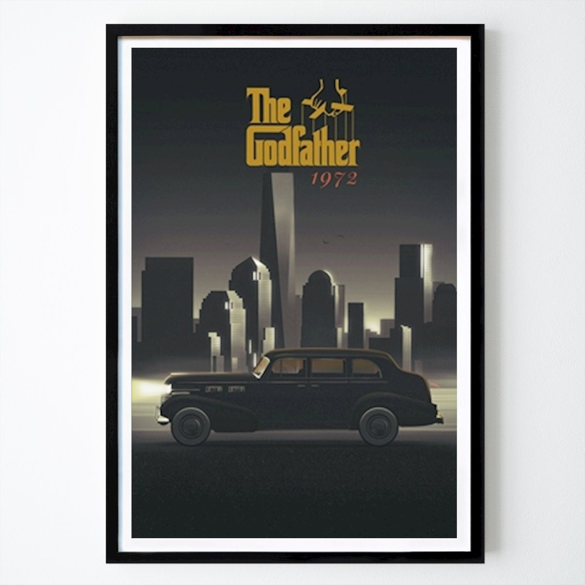 Retro & Vintage Poster: Gudfadern av Froze Studio